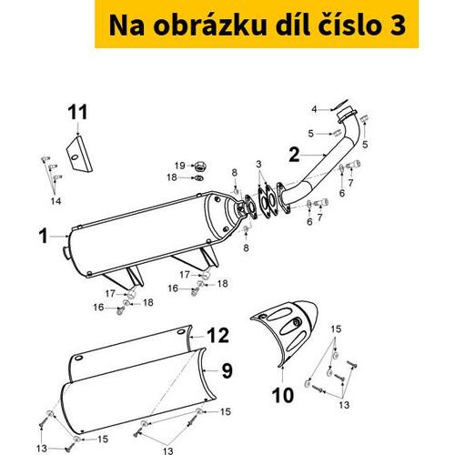 Centauro Těsnění výfuku CENTAURO Peugeot 125