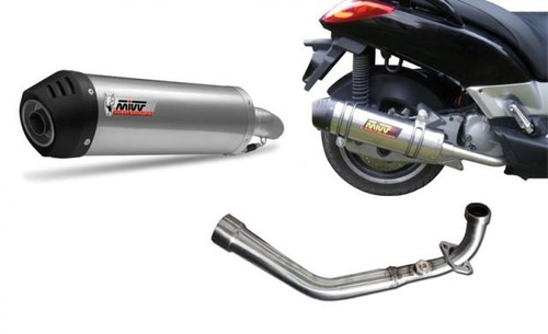 MIVV Výfuk MIVV Oval Xmax/Xcity - nerez