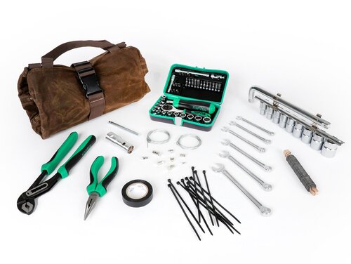 Moto Nostra Brašna na nářadí  s nářadím - hnědá