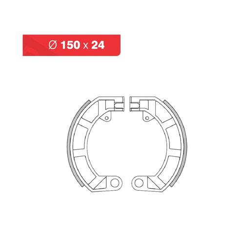 Novascoot Brzdové pakny 150x24