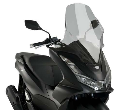 Puig Plexi vysoké PCX od 2021 - světle kouřové
