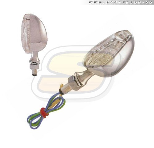 RMS Blinkry LED chrom CE