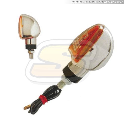 RMS Blinkry Triangolari CE chrom krátké