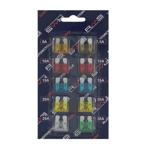 RMS Pojistky standard - sada 10ks