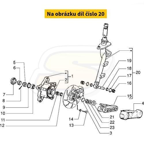 RMS Přední vidlice ET2/ET4