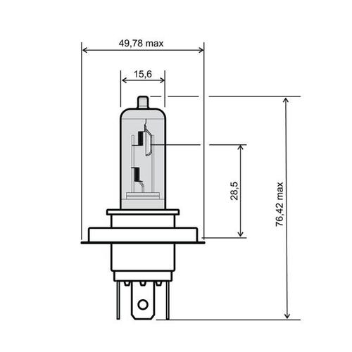 RMS Žárovka 12V 35/35W HS1