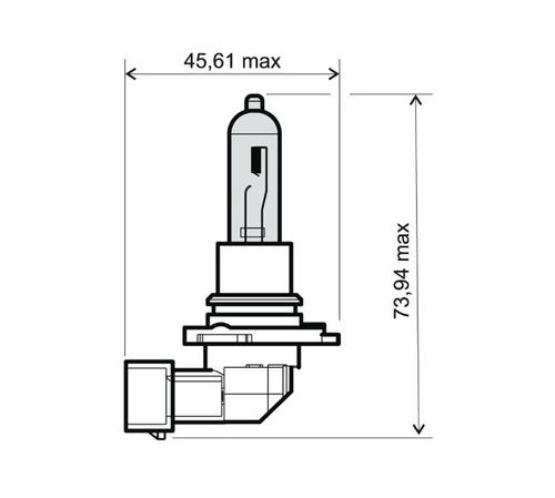 RMS Žárovka 12V 65W HB3