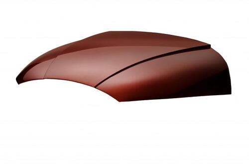 SHAD Kufr SHAD SH37 víko kufru -- červený