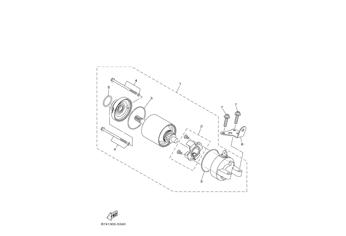 Startér, olejová pumpa