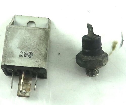 Peugeot Relé + čídlo tlaku oleje